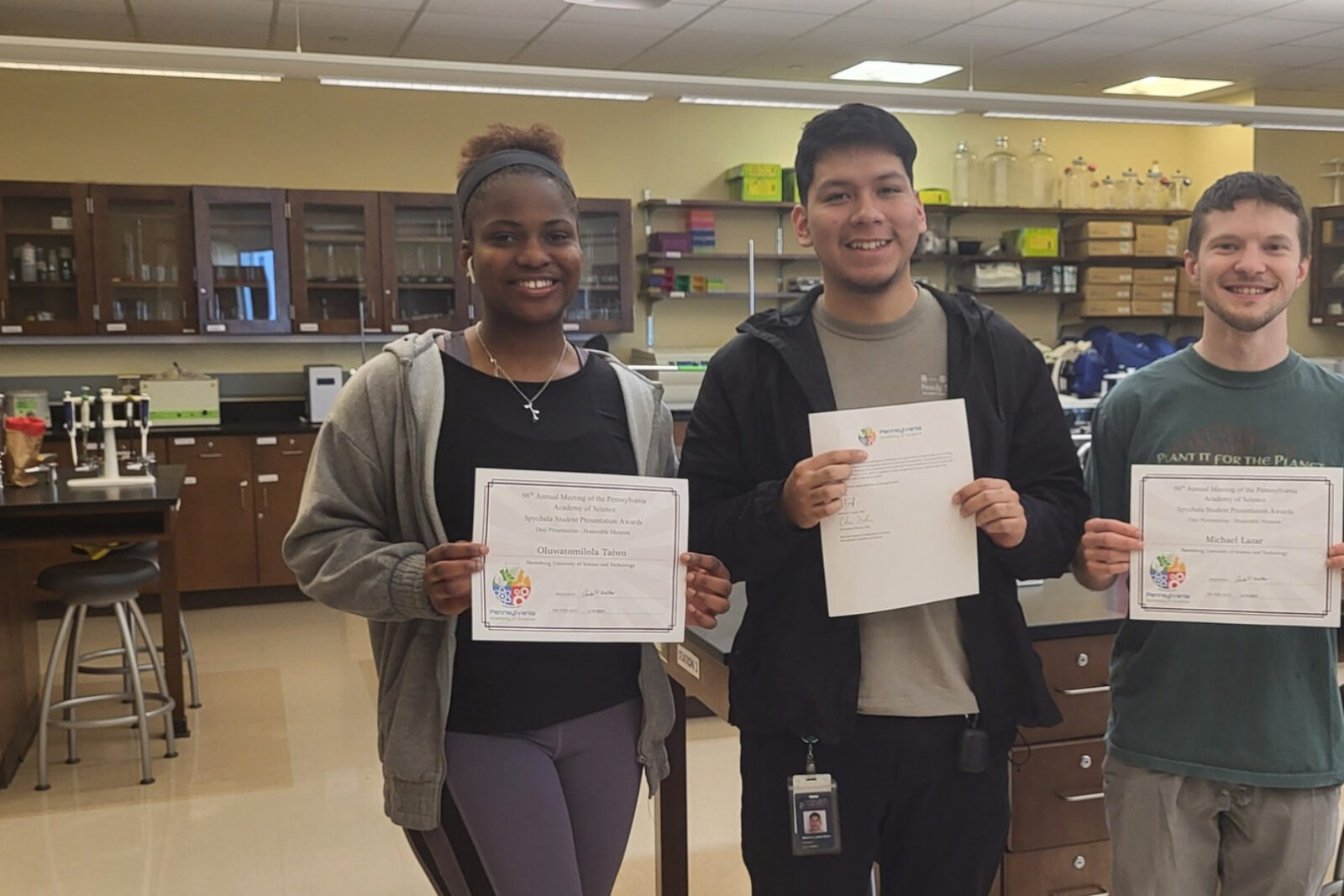 Biotech Trio Scores Hat Trick