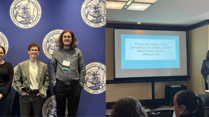 HU Forensics Students Take the Spotlight at NEAFS Annual Meeting in Lancaster