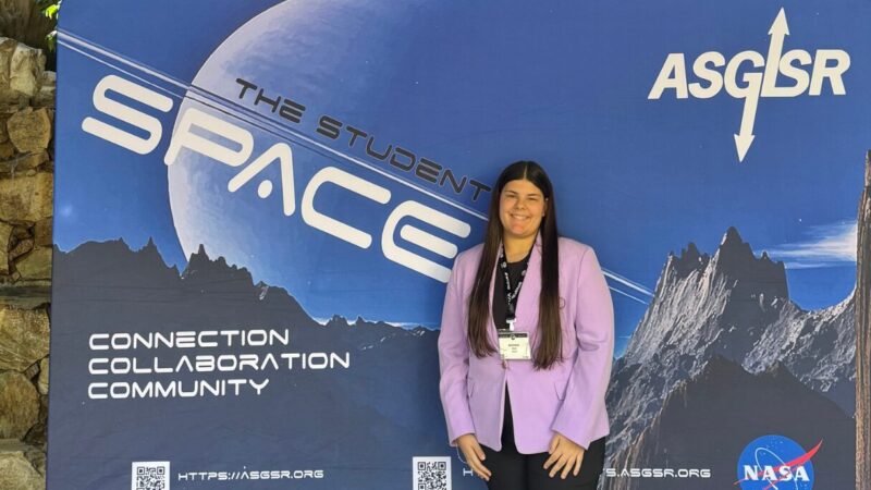 Student Spotlight: Mackenzie Maley ’26 Presents Aquaculture Research at National Space Conference