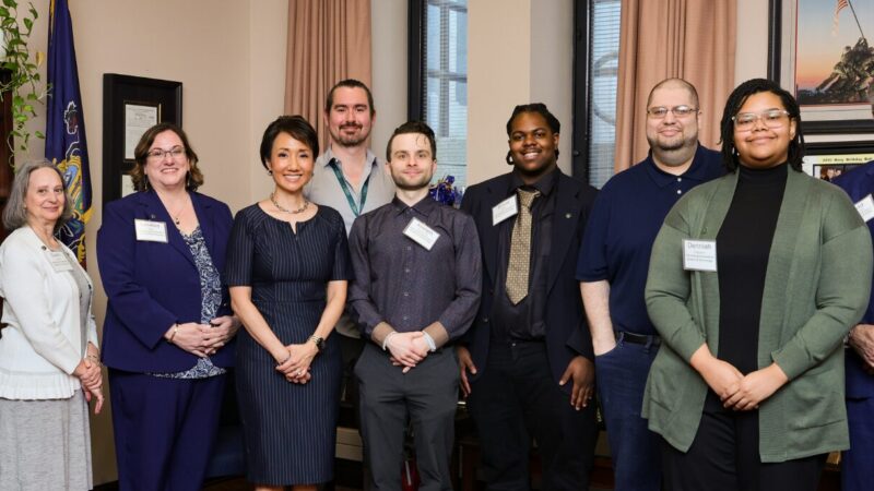 HU Students Take Their Stories to the State Capitol for AICUP Advocacy Day