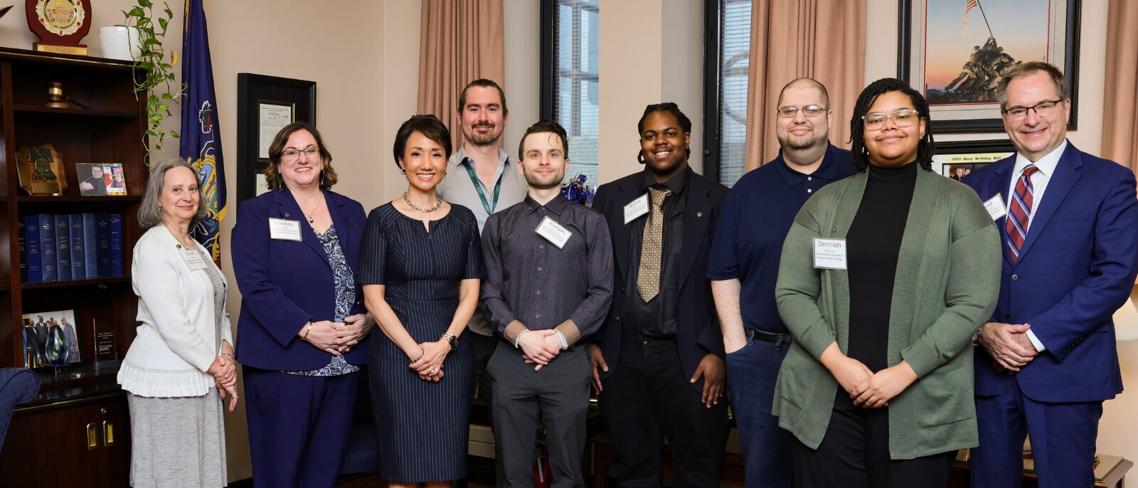 HU Students Take Their Stories to the State Capitol for AICUP Advocacy Day