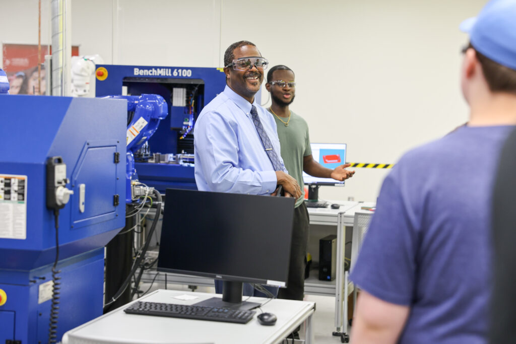 Dr. Richard Pitts, Jr., Department Chair for Integrated Digital Manufacturing and Robotics at Harrisburg University.