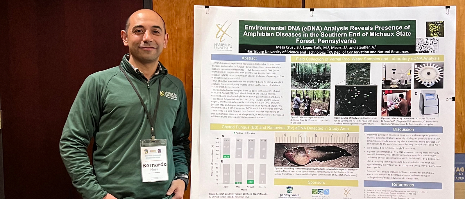 Harrisburg University Professor, Dr. Bernardo Mesa, Contributes to PA Fish and Wildlife Diversity Action Plan