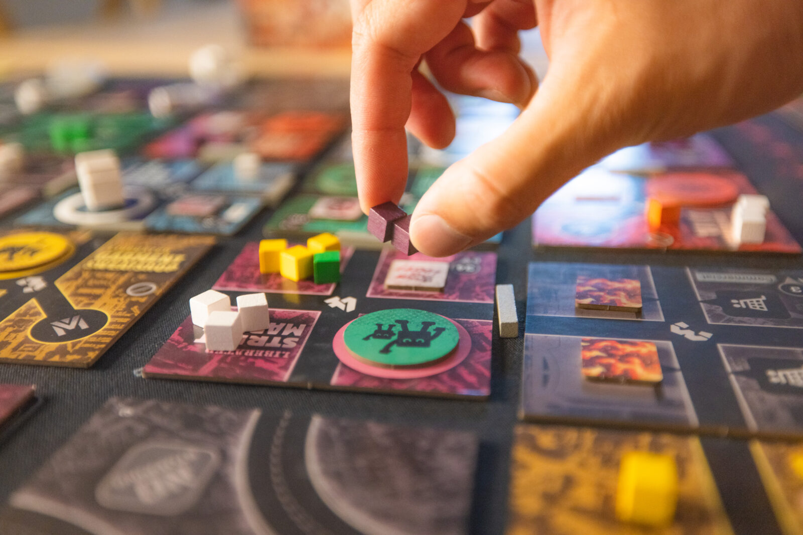 Playing Board Game