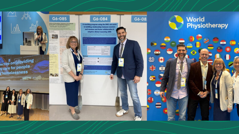 HU Physical Therapy Faculty Present Innovative Research at World Physiotherapy Congress in Tokyo