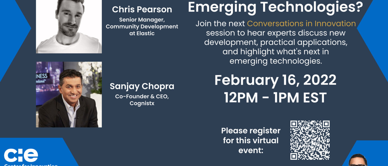 <strong>What’s Next in Emerging Technologies? Find out at Conversations in Innovation event</strong>