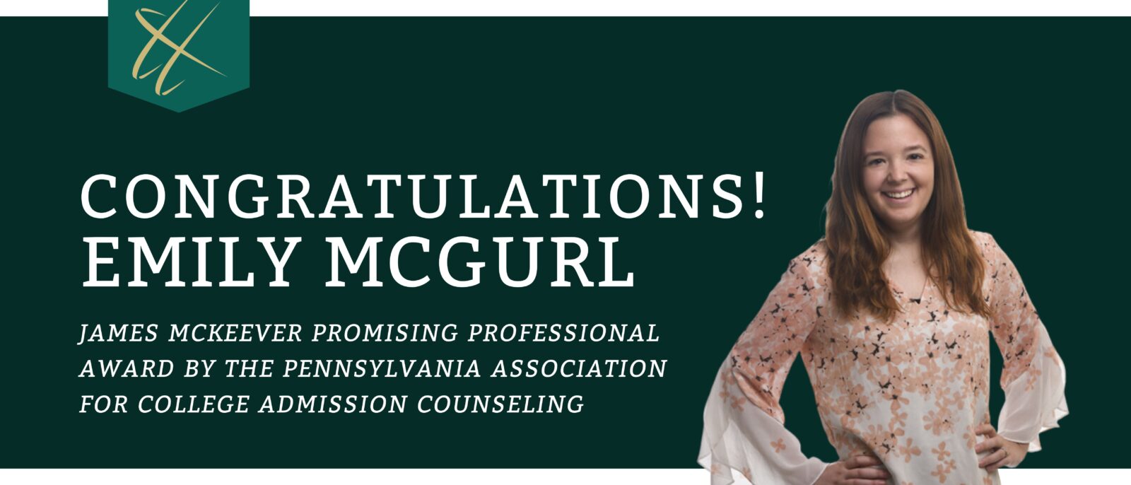 Admissions Counselor Receives Professional Award