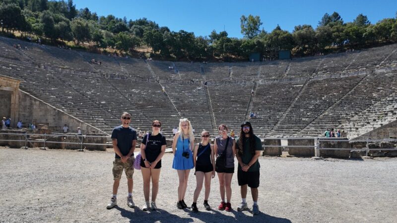 Mapping the Ancient World: HU Students Bring Geospatial Tech to Greek Archaeological Sites