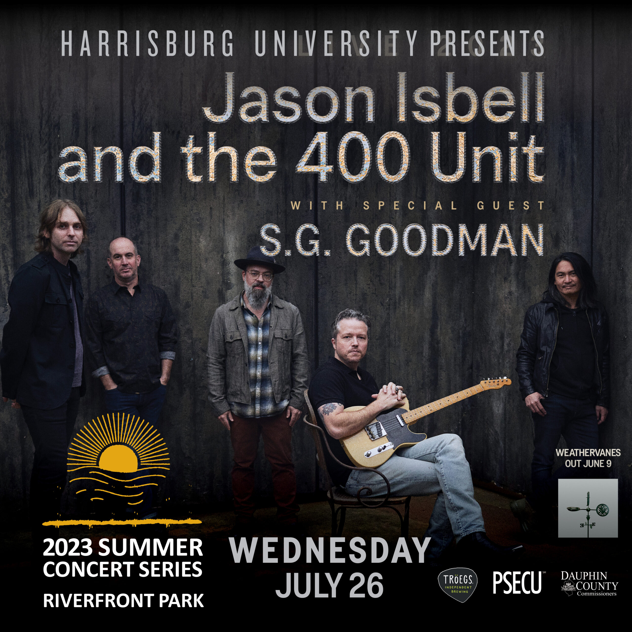 Jason Isbell & the 400 Unit Harrisburg University