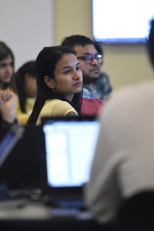 Harrisburg University students in classroom