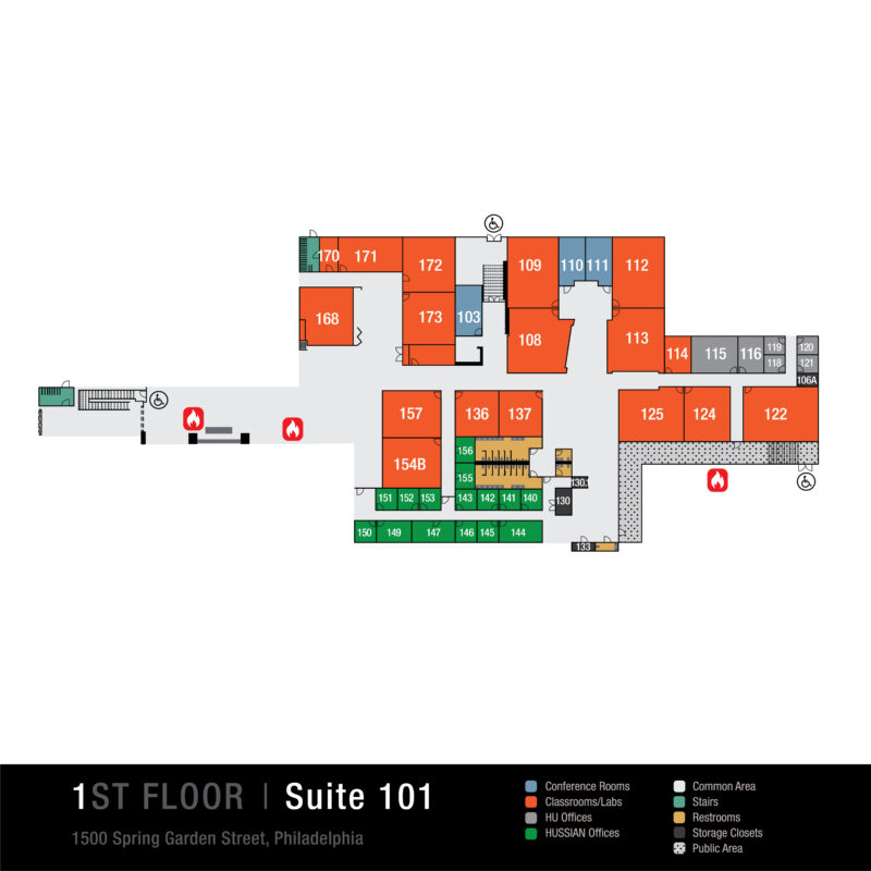 Philadelphia Campus Floor Plan