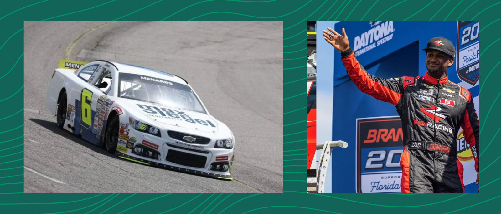 NASCAR’s 2024 Rookie of the Year, Lavar Scott, Drives for HU in Harrisburg St. Patrick’s Day Parade