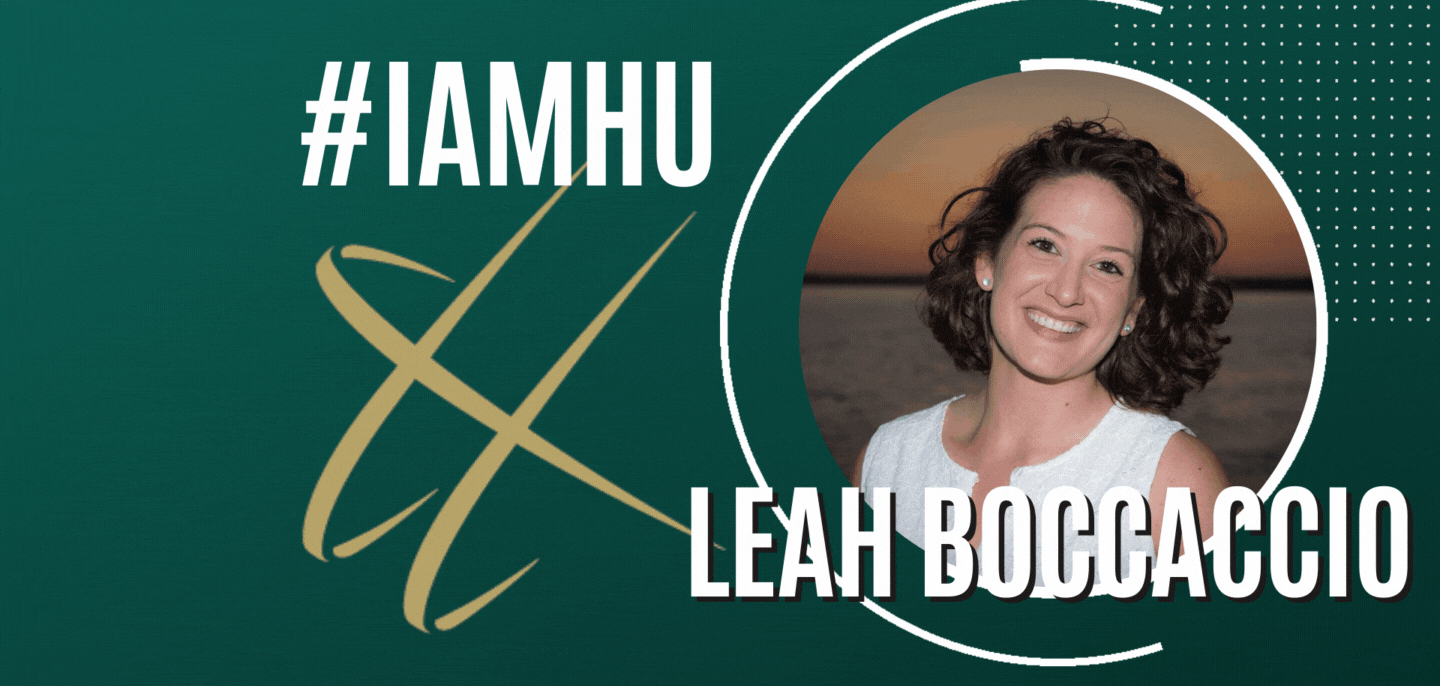 #IAMHU: Leah Boccaccio