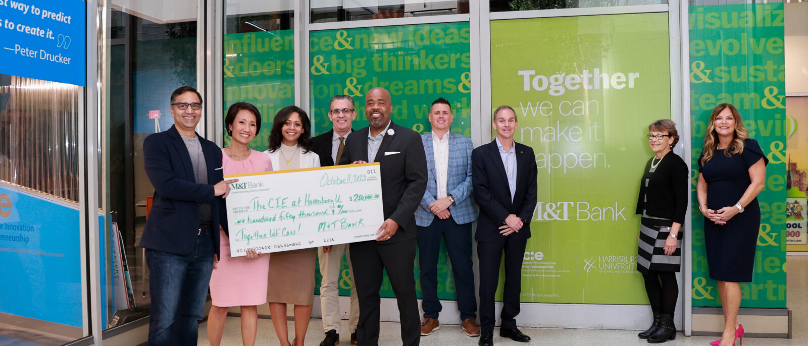M&T Bank Makes 5-year Commitment to the Center for Innovation and Entrepreneurship (CIE) at HU