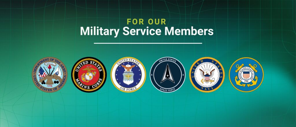for our military service members