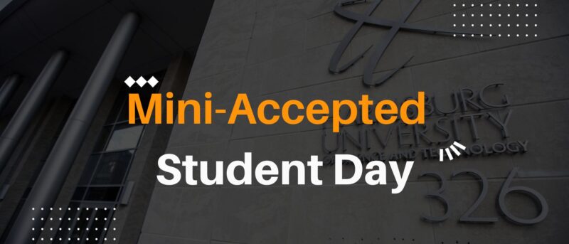 Mini-Accepted Student Day