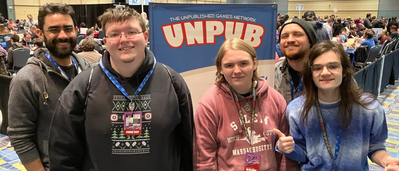 HU Student Team Makes an Impression at PAX Unplugged 2024