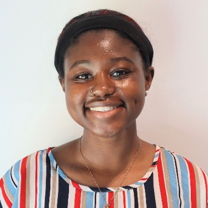 Pictured is Kimberley Bernard, Computer and Information Sciences
