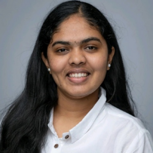 student Priya Rajmohan