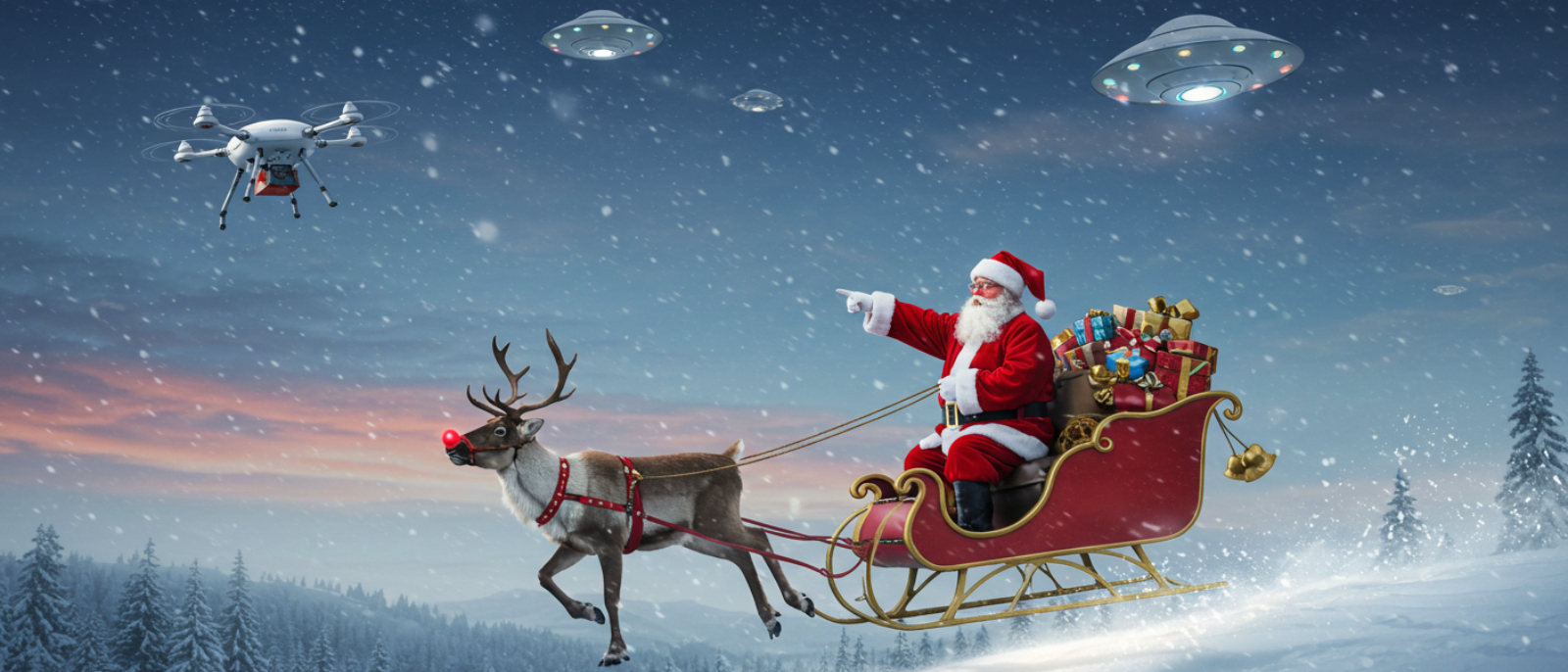 Will Drone Sightings on the East Coast Impact Santa’s Deliveries? A Geospatial Technology Professor Weighs In.