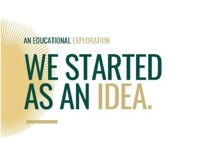 an education exploration: we started as an idea