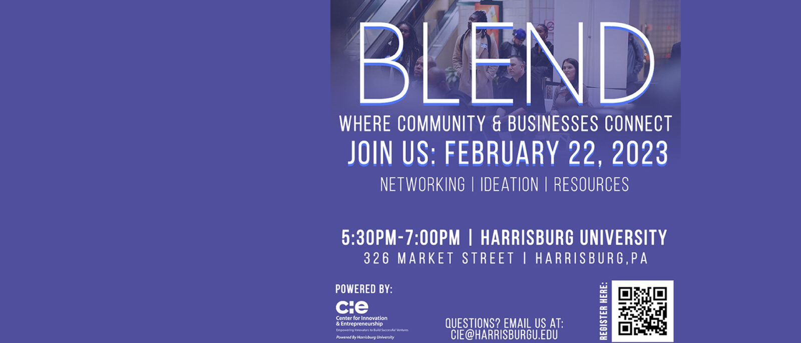 <strong>HU CIE to host ‘Blend’ networking event</strong>