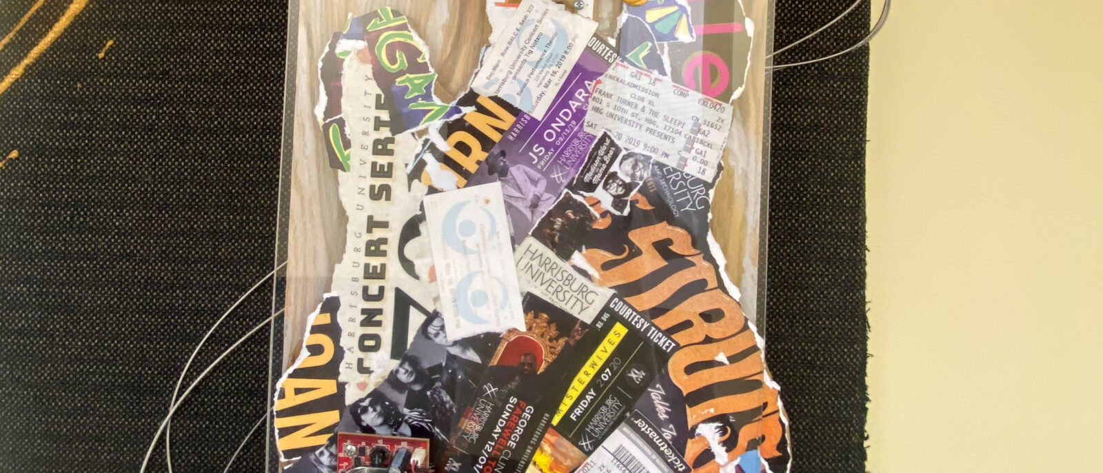 HU concerts inspire mixed-medium artwork