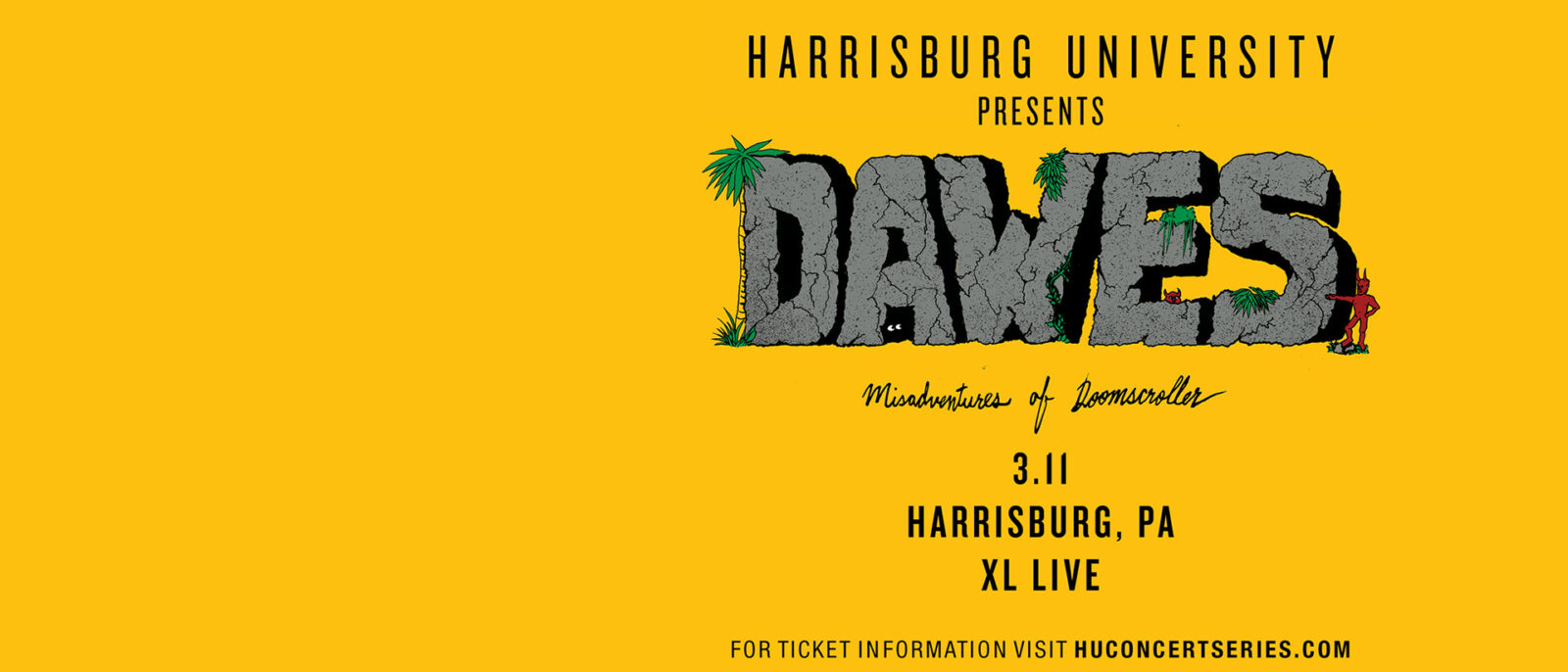 Harrisburg University Presents welcomes back Dawes in Concert