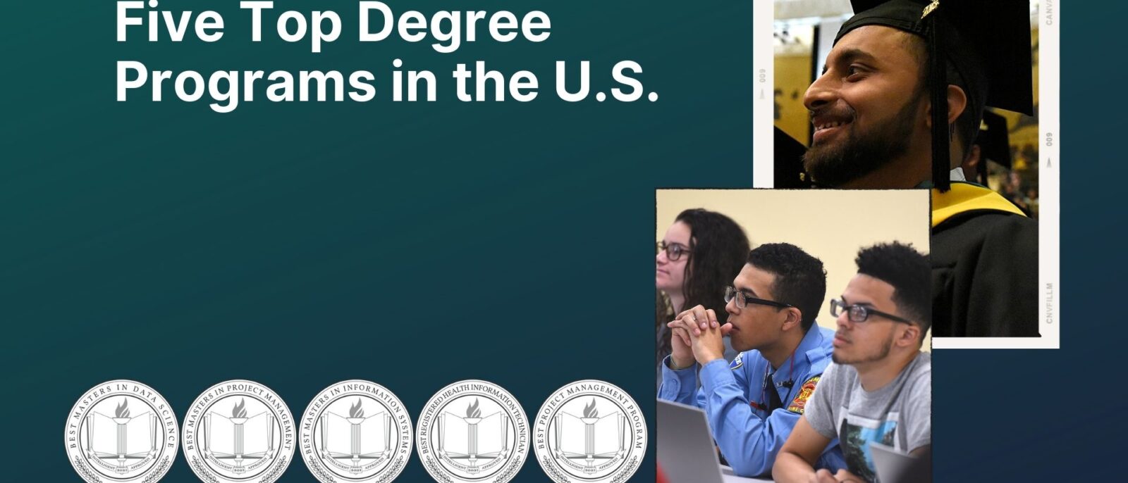 Harrisburg University Recognized for five Top Degree Programs in the U.S.