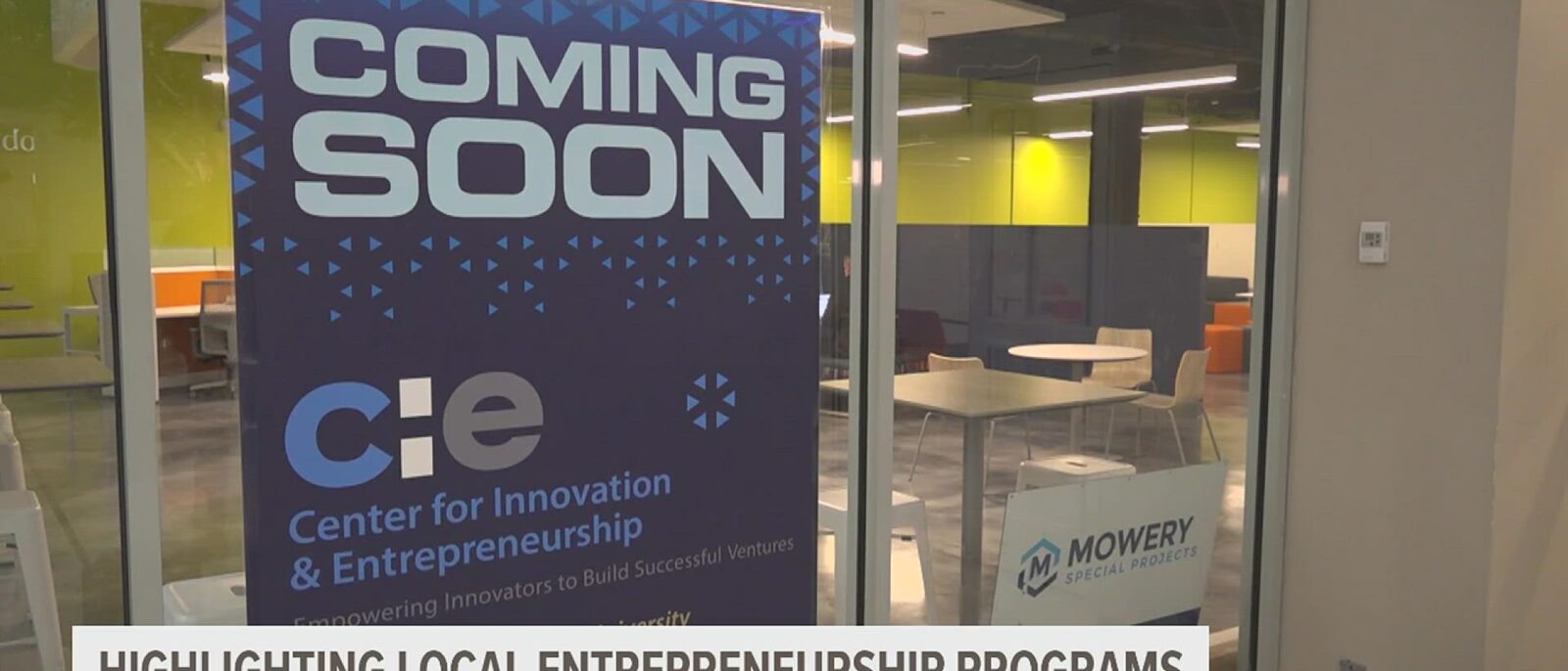 Entrepreneurship opportunities available through CIE’s efforts