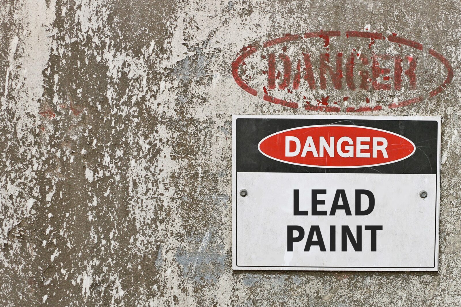 lead paint sign