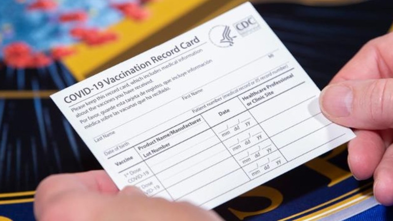 HU professor discusses vaccination card security issues with FOX43 news